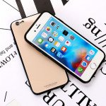 Wholesale iPhone 8 / 7 Tempered Glass Hybrid Case Cover (White)